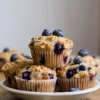 Blueberry Oatmeal Muffins { 40 minutes } 6 blueberry-oatmeal-muffins