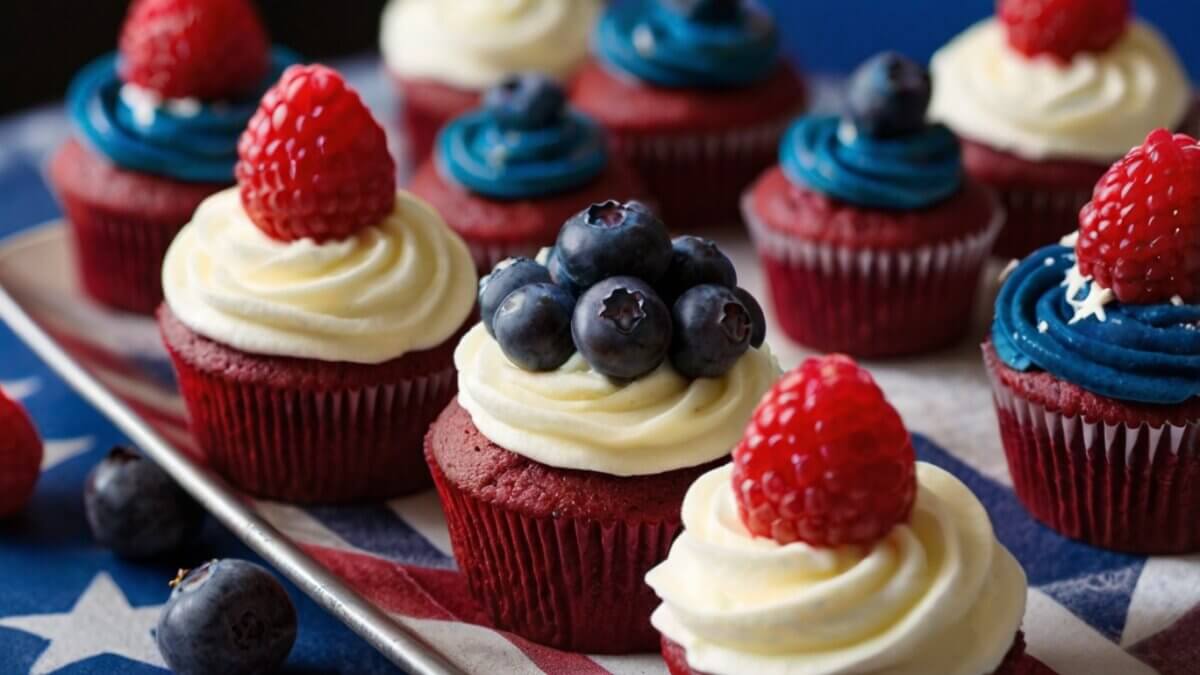 Red Velvet Cupcakes decoration