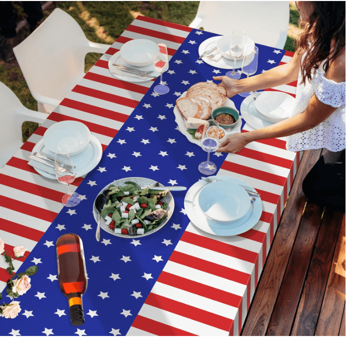 Patriotic Disposable Tablecloths