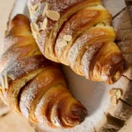 Almond Croissant: Easy Homemade 7 a-close-up-almond-croissant