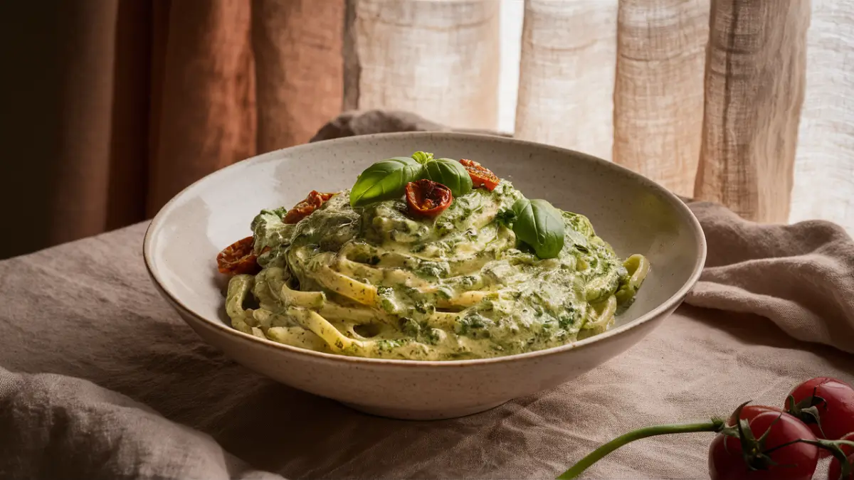 creamy-pesto-pasta-for-my-husband