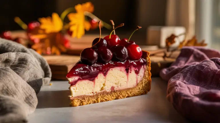 no-bake-cherry-cheesecake