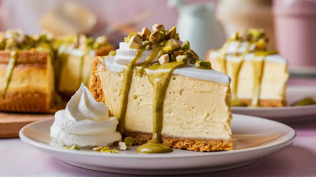 slice-of-creamy-pistachio-cheesecake-with-a-buttery-graham-cracker-crust-16-9