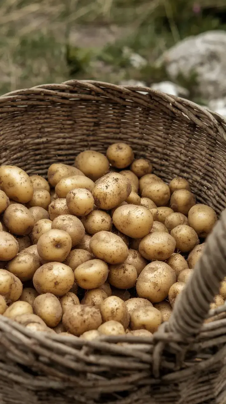 a-basket-of-raw-potatoes