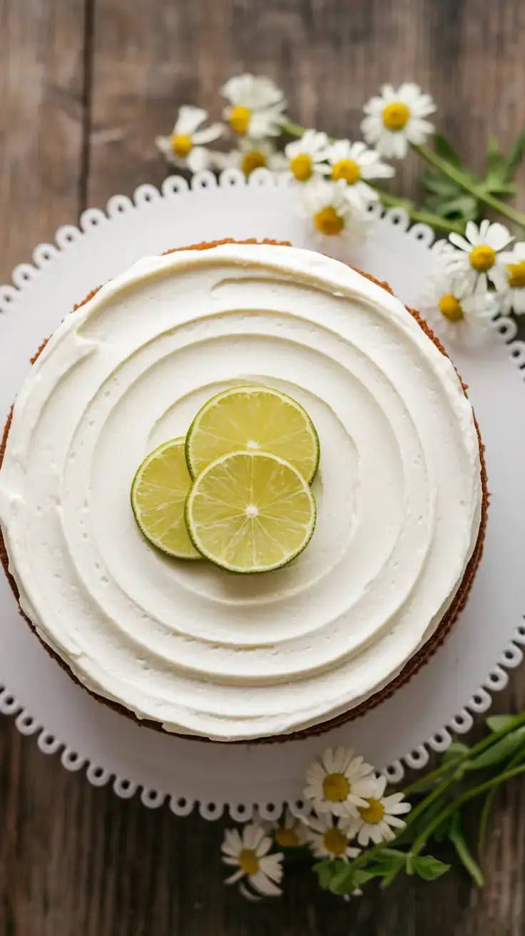 A-whole-Key-Lime-Cake-viewed-from-above