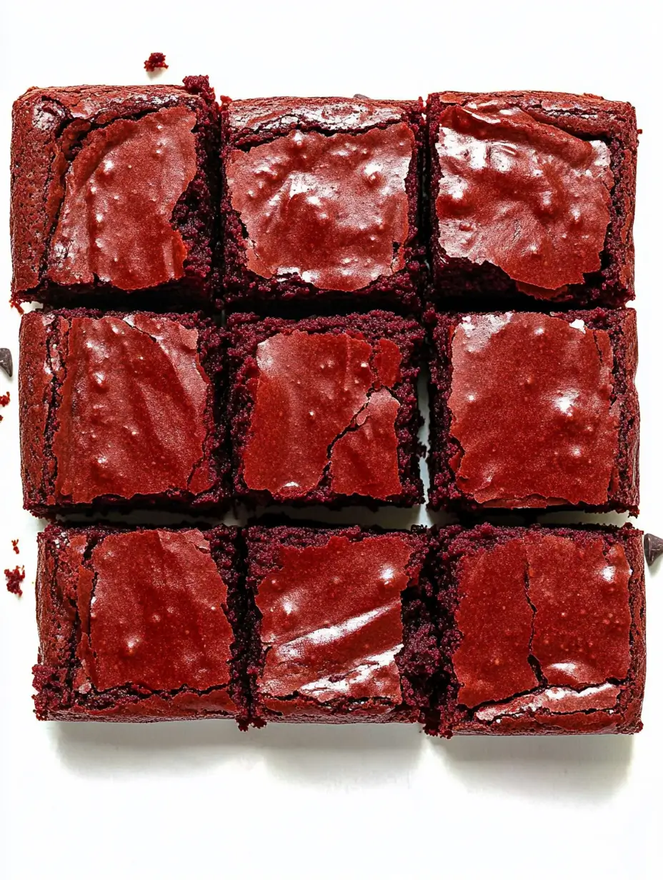 Red Velvet Brownies: Sweet Fusion | OhMyMeal